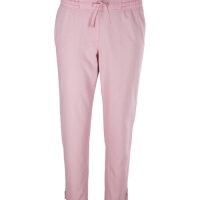 Aldi  Ladies Pink Linen Blend Trousers