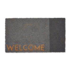 Large Welcome Block Coir Mat
