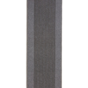Grey Stripes Washable Runner