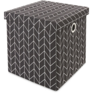 Kirkton House Black Metallic Cube