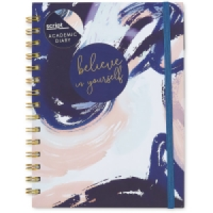Script Academic Diary Believe Slogan
