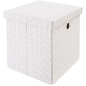 Kirkton House Grey Metallic Cube