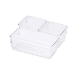 Aldi  Square Drawer Organiser 3 Pack