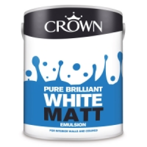 Crown Matt White Emulsion 5L