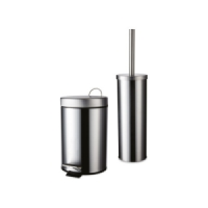 Bathroom Bin & Toilet Brush Holder