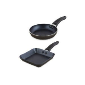 Mini Dark Grey Frying Pan 2 Pack