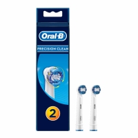 Wilko  Oral-B Precision Clean Electric Toothbrush Heads 2 pack