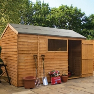 Mercia 10 x 6ft Overlap Reverse Apex Shed