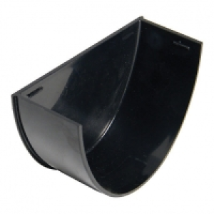 FloPlast REH2B High Capacity Gutter Internal Stopend - Black