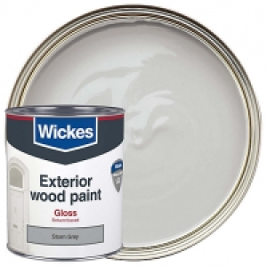 Wickes Exterior Gloss Storm Grey 750ml £18.00