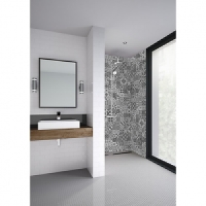 Mermaid Elite Abruzzo 2 Sided Shower Panel Kit - 900 x 900mm