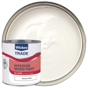 Wickes Trade Liquid Gloss Victorian White 1L £15.00