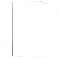 Wickes  Nexa By Merlyn 8mm Single Fixed Wet Room Shower Screen Only 