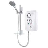 Wickes  Triton T80 Easi-fit+ Thermo White Electric Shower - 8.5kW