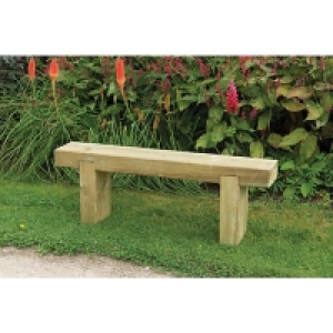 Forest Garden Sleeper Garden Bench - 1.2m £65.00