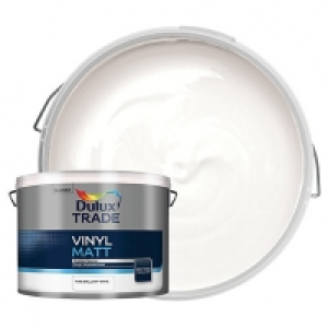 Dulux Trade Vinyl Matt Emulsion Paint - Pure Brilliant White £50.00