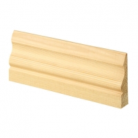 Wickes  Wickes Ogee Pine Architrave - 15mm x 57mm x 2.1m