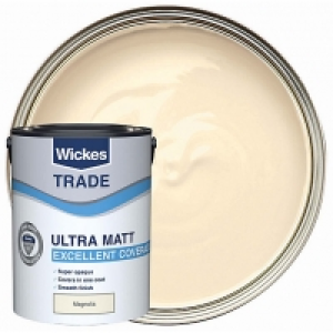 Wickes Trade Ultra Matt Magnolia 5l £20.00