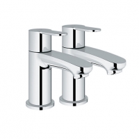 Wickes  Grohe Wave Cosmo Basin Taps - Chrome