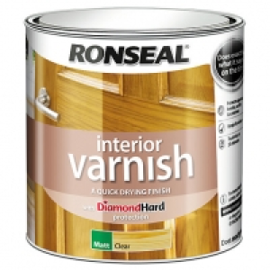 Ronseal Interior Varnish Matt Clear 2.5L £37.00