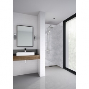 Mermaid Elite Caliza 3 Sided Shower Panel Kit - 900 x 900mm £1,099.00