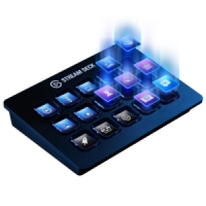 Overclockers Elgato Elgato USB 15 Key Customisable Stream Deck (10GAA9901)