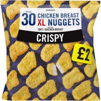 Iceland  Iceland 30 (approx.) Crispy Chicken Breast XL Nuggets 660g
