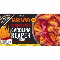 Iceland  Iceland Scarily Spicy Carolina Reaper Curry 375g