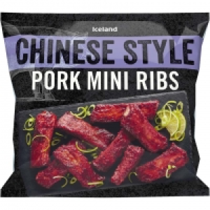 Iceland Chinese Style Pork Mini Ribs 600g £3.00