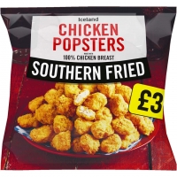 Iceland  Iceland Southern Fried Chicken Popsters 850g