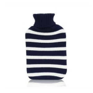 Partridges A. Mistry Limited Hot Water Bottle Shop Sailor Stripe Covered Hot Water Bottle