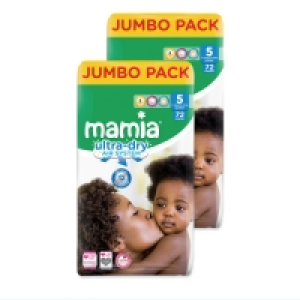 Mamia Junior Size 5 2 x 72 Pack