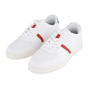 Ladies Stripe Vegan Trainers