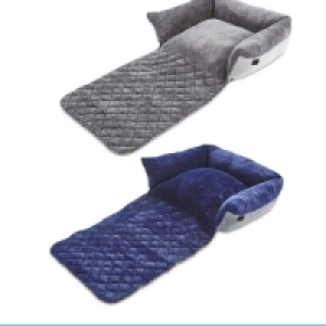 Aldi  XL Herringbone Roll Down Pet Bed