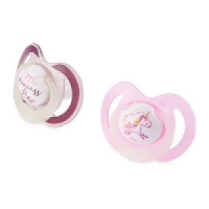 Nuby Unicorn Soothers 6-18 Months