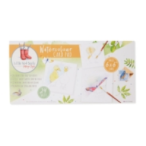 Little Red Boots Watercolour Cards