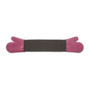 Plum Silicone Double Oven Glove