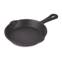 Aldi  Black Cast Iron Mini Frying Pan