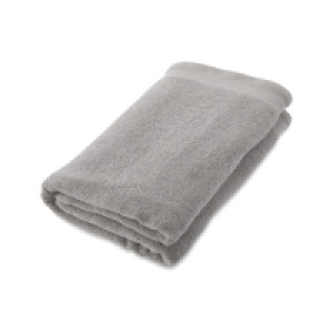 Aldi  Grey Coastal Bath Sheet