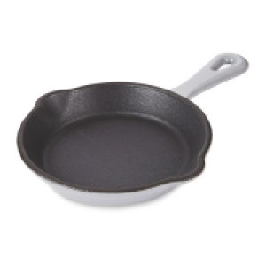 Grey Cast Iron Mini Frying Pan