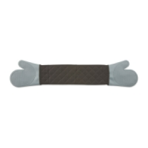 Grey Silicone Double Oven Glove