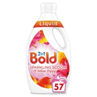 Wilko  Bold 2 in 1 Sparkling Bloom and Yellow Poppy Washing Liquid 