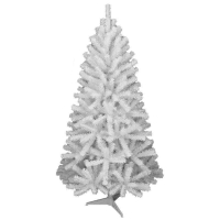 QDStores  180cm (6 Foot) White Oncor Pine 440 Tips Christmas Tree