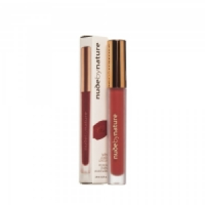 JTF  Nude by Nature Satin Liquid Lipstick 10 Terracotta