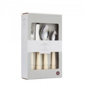 Vintage Cutlery Set 16pcs Cream £7.49