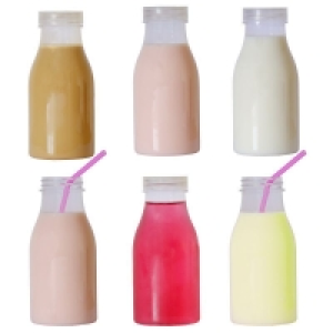 6 Pack of 300ml Premier Plastic Storage Clear Bottles & Twis £2.99
