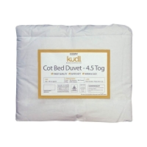 Kidsaw Kudl Kids Cotbed Duvet 4.5 Tog £23.99