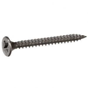 Wickes  Stick-fit Bugle Head Sharp Point Drywall Screw Black Phospha