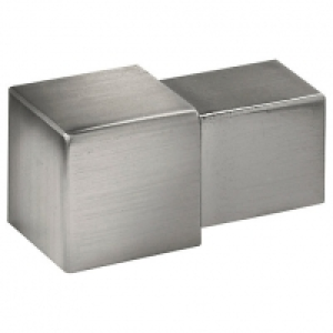 Homelux 12mm Square Stainless Steel Corners £5.00