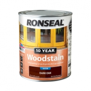 Ronseal 10 Year Woodstain - Dark Oak 750ml £20.00